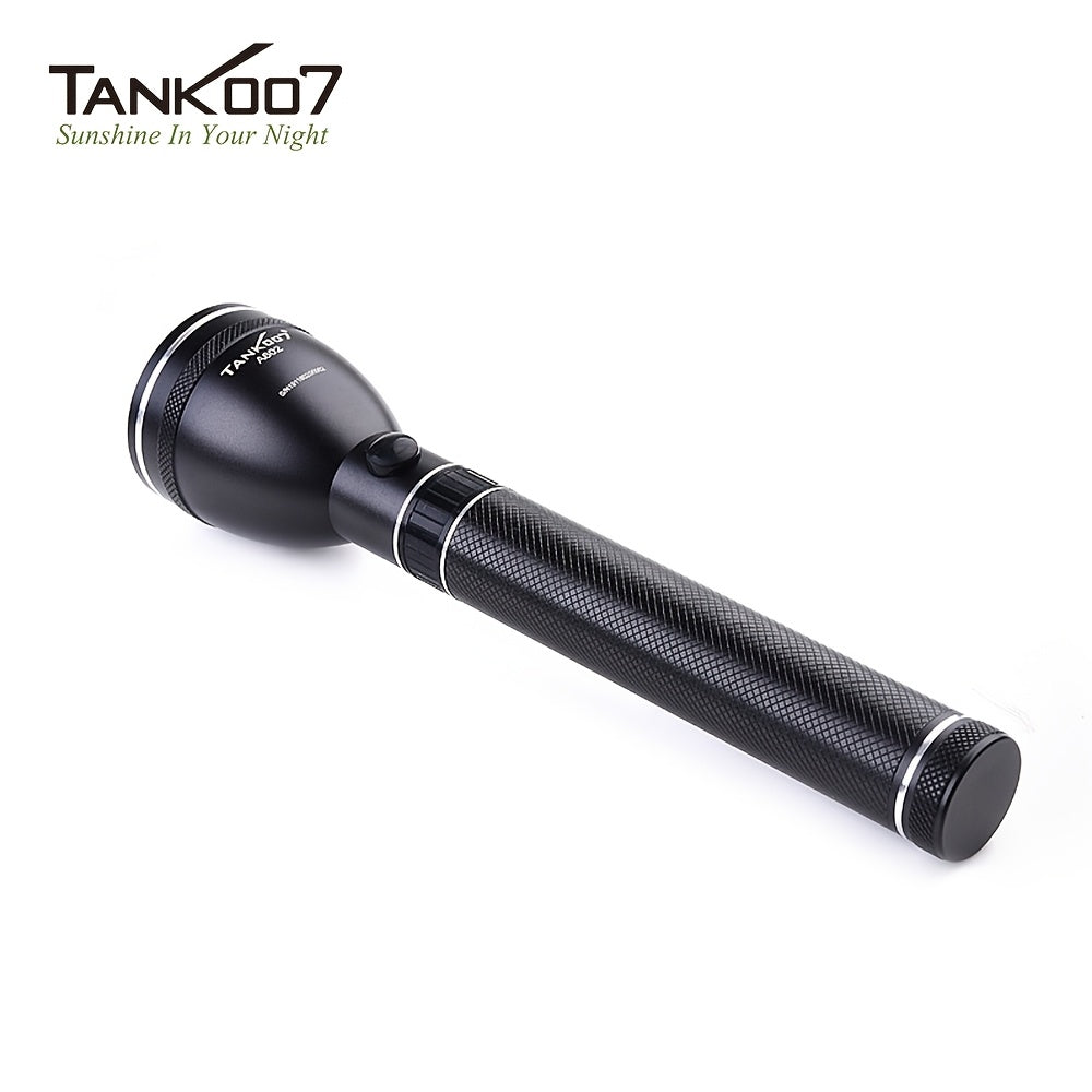 Outdoor Patrol Flashlight Rechargeable – 4000mAh Battery, 3 Adjustable Modes, High Lumen LED, Durable Tactical Torch for Camping, Hiking, Security & Emergency Use