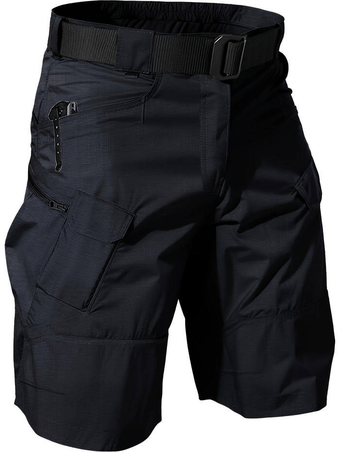 Men's Cargo Shorts Breathable Quick Dry Tactical Work Shorts Multi-Pocket S-XXXL – Outdoor Hiking Fishing Camping Military Style Shorts for Men Black Khaki Grey Green