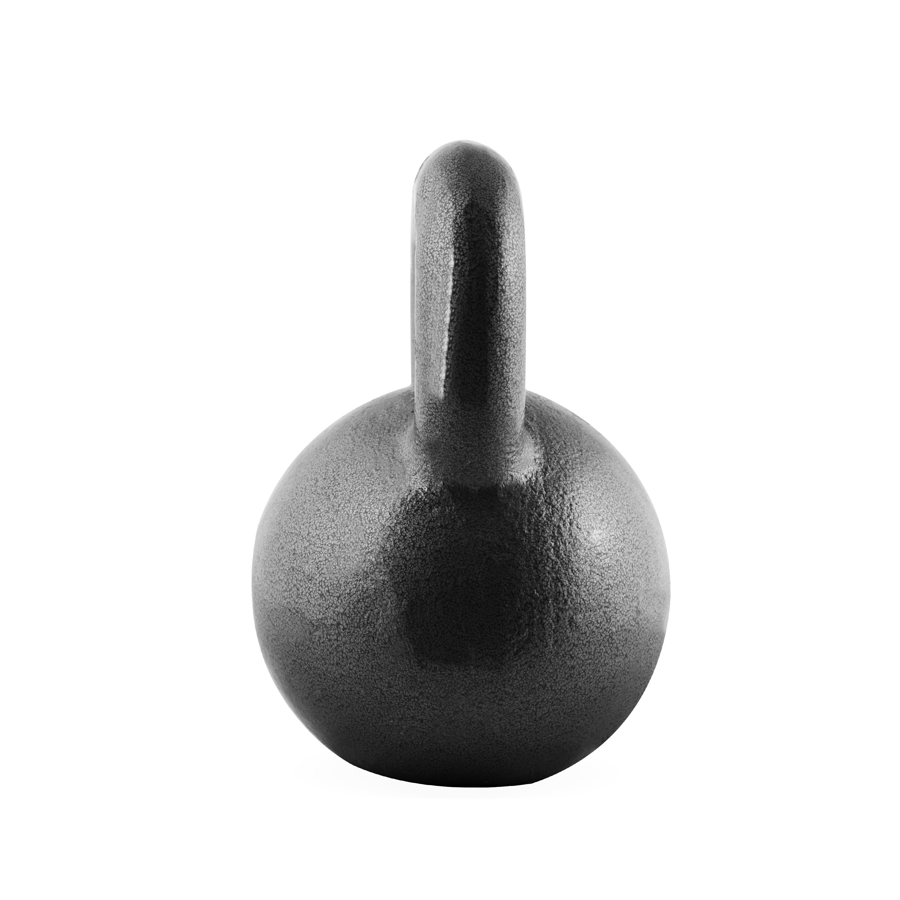 Cast Iron Kettlebell 10 25 35 50 70 LB Hammerstone Painted Flat Bottom Wide Handle – Home Gym Strength Training CrossFit HIIT Full Body Workout Weight