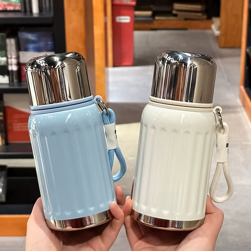 Stainless Steel Thermos 316 Vacuum Insulated Tumbler Keeps Drinks Hot & Cold – Portable Travel Cup for Work School Camping Sports