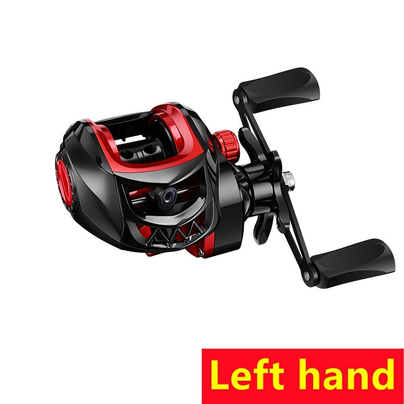 Ambidextrous Baitcasting Fishing Reel Left Right Hand – Aluminum Alloy High-Performance Bearings for Freshwater Saltwater Bass Fishing Men Women