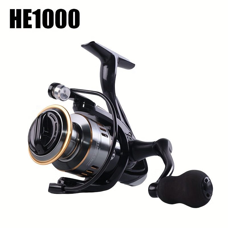 Spinning Fishing Reel Metal Body 5.2:1 Gear Ratio 22LB Drag Left Right Hand – Freshwater Saltwater Reel HE500 to HE7000
