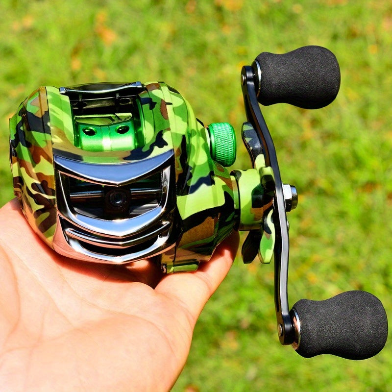 Fishing Reel Bait Combo Set High-Speed Spinning Reel with Soft Lures Ambidextrous Saltwater Freshwater Bass Trout Carp Beginner to Pro Fishing Gift