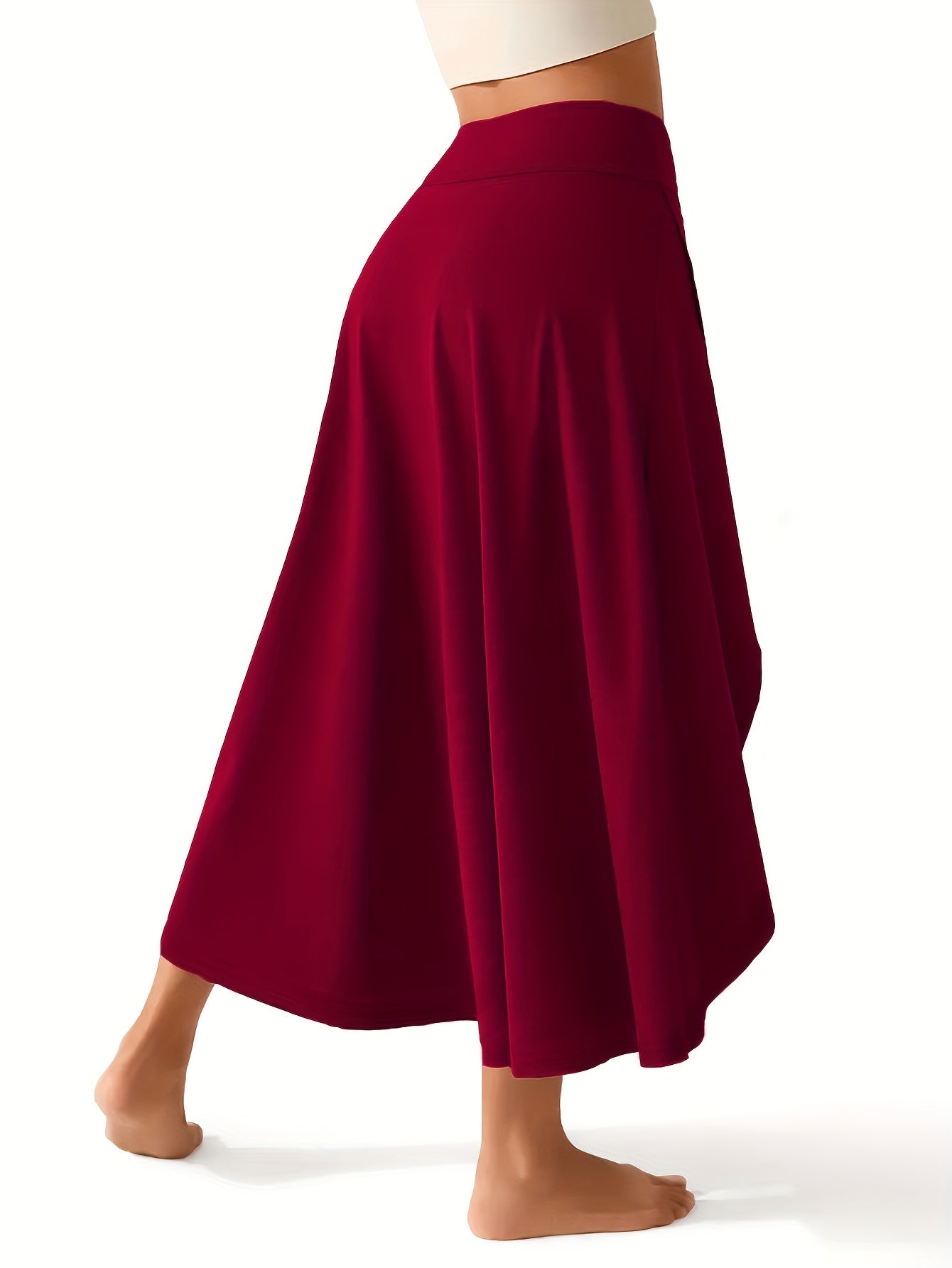 Women's High Waist Skort with Inner Shorts & Pockets – 2-in-1 Lightweight Stretchy Activewear Skirt for Sports, Gym, Workout & Casual Wear, Machine Washable, XS-XXL