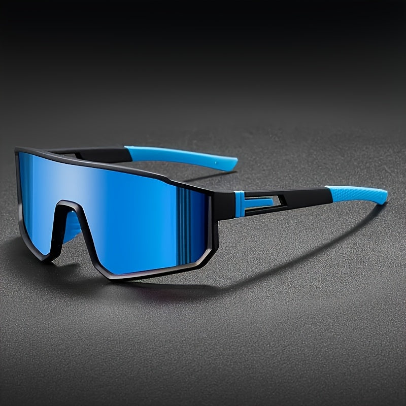 Mirrored Sports Sunglasses 3-4Pcs Set – PC Polycarbonate Lens Fashion Glasses for Men Women Casual Wear Festival Outdoor, Multiple Colors