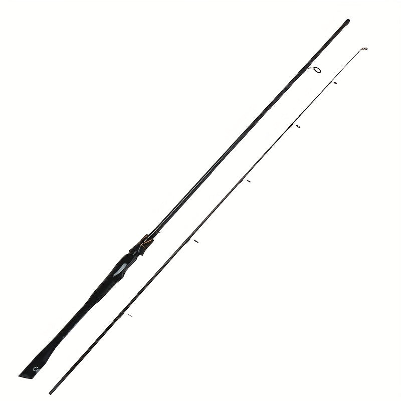 Ultralight Carbon Fiber Fishing Rod Casting Spinning – Sensitive Tip EVA Grip Pole for Bass Trout Freshwater Saltwater – 165/180/210cm Fishing Gift for Men
