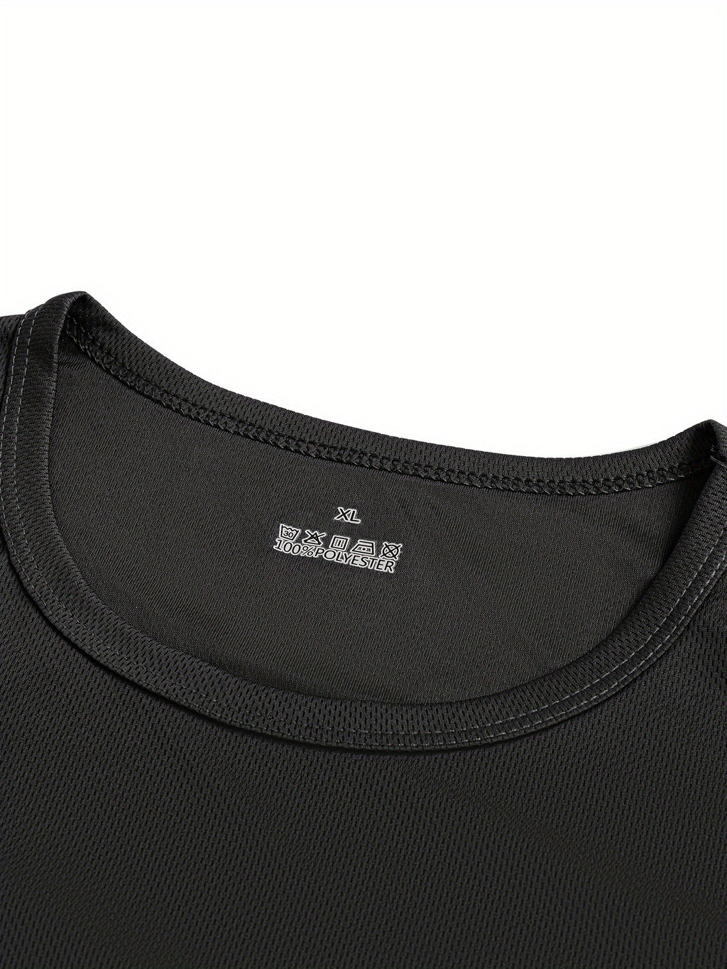 Men's Quick Dry Workout T-Shirts 10 Pack 100% Polyester Moisture Wicking Crew Neck Short Sleeve Gym Running Tees S-XXXL – Breathable Athletic Activewear for Men Outdoor Sports