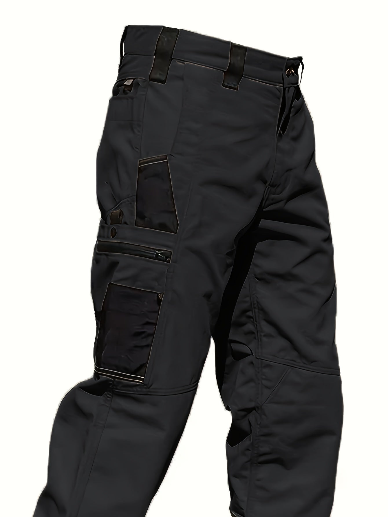 Men's Tactical Cargo Pants 2-Pack – Ripstop Multi-Pocket Work Pants for Camping, Hiking, Hunting & Fishing, Straight Leg All-Season Outdoor Pants, Sizes S-XXXL