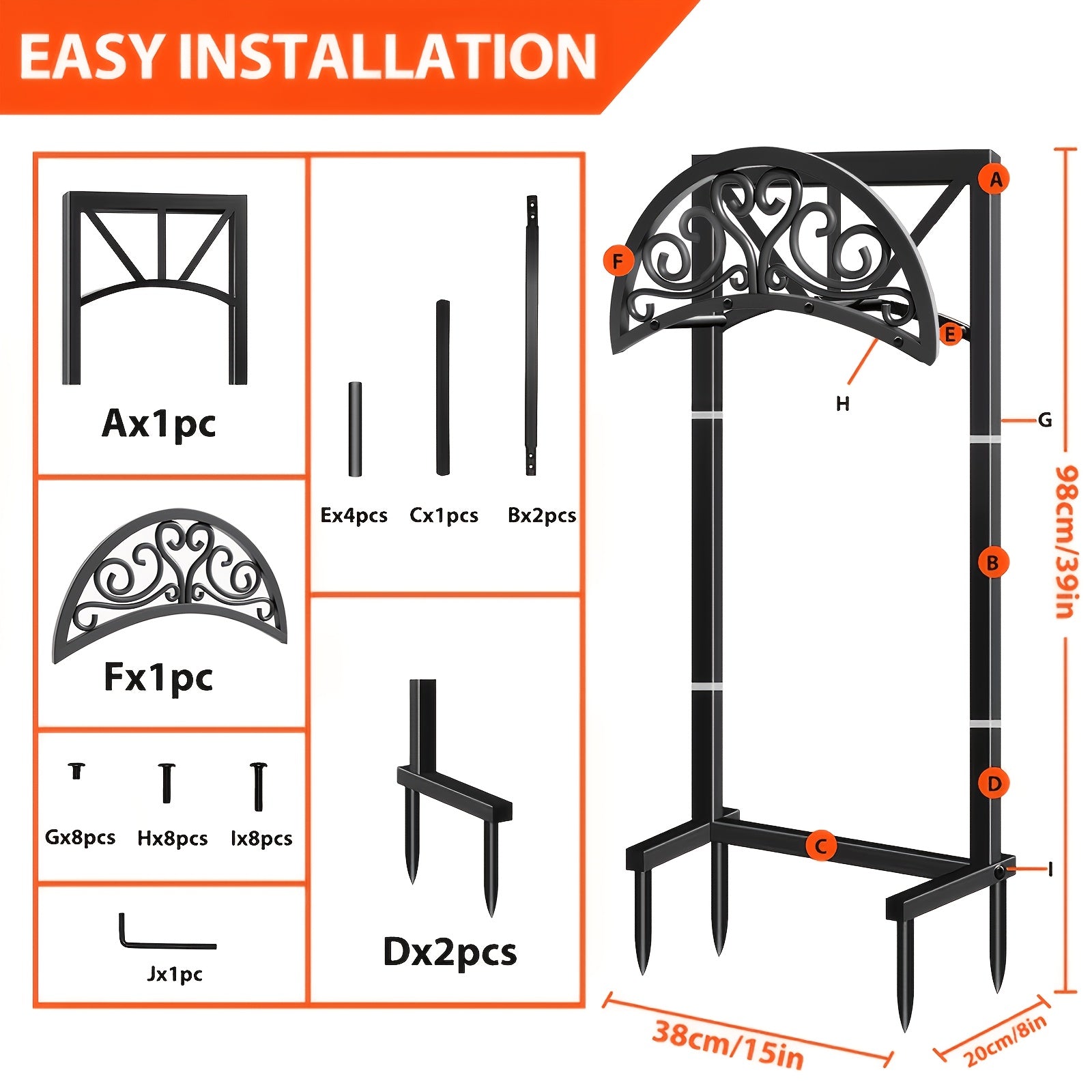 Garden Hose Holder Outdoor Wall Mount & Freestanding Hose Reel Rack – Heavy Duty Metal, Rust-Resistant, Multi-Style Options for Lawn Patio Yard