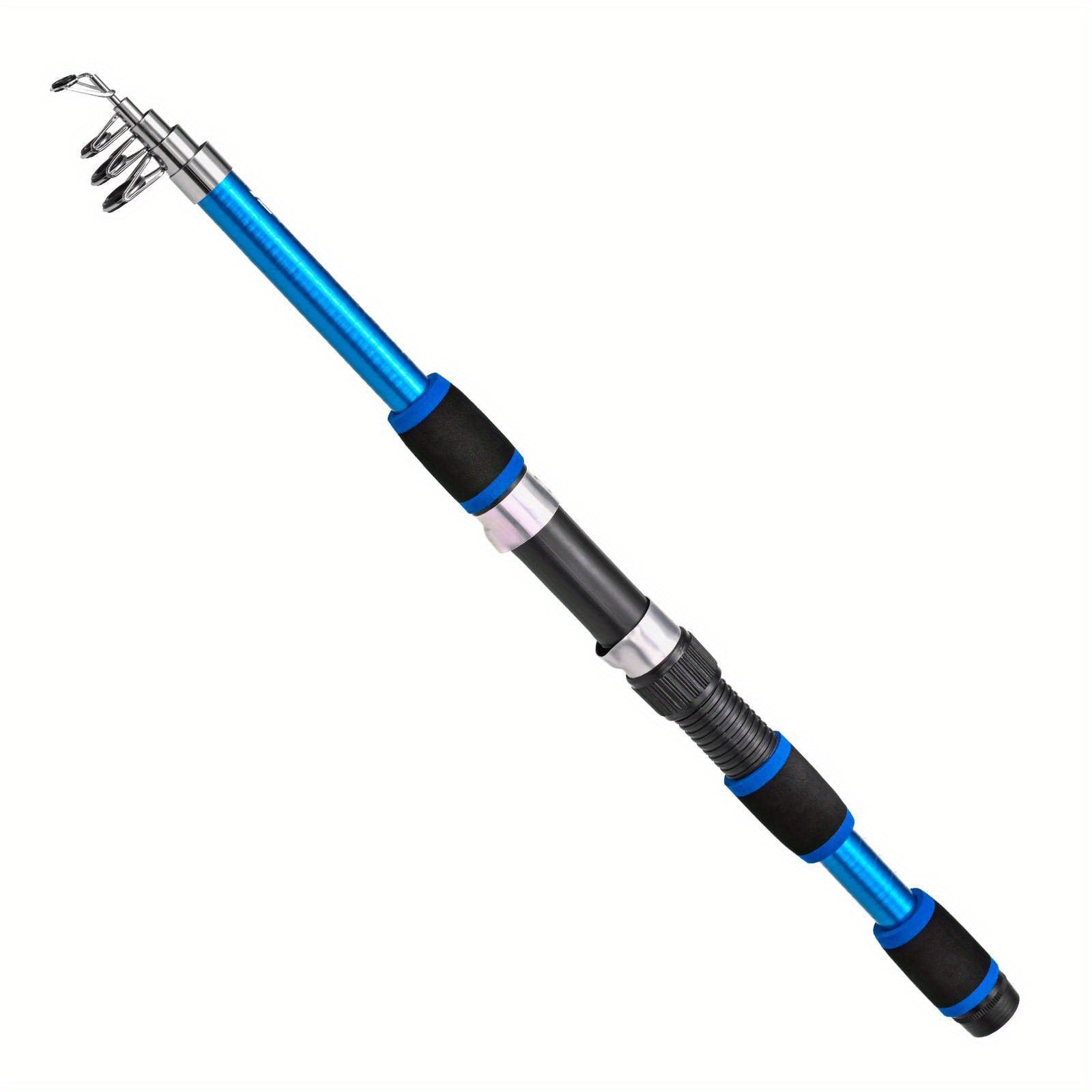 Sea Fishing Rod 70.87 Inch 1.8M Spinning Lure Rod Fast Action Light Power for Shore Boat Fishing Beginners and Professionals Red Green Blue