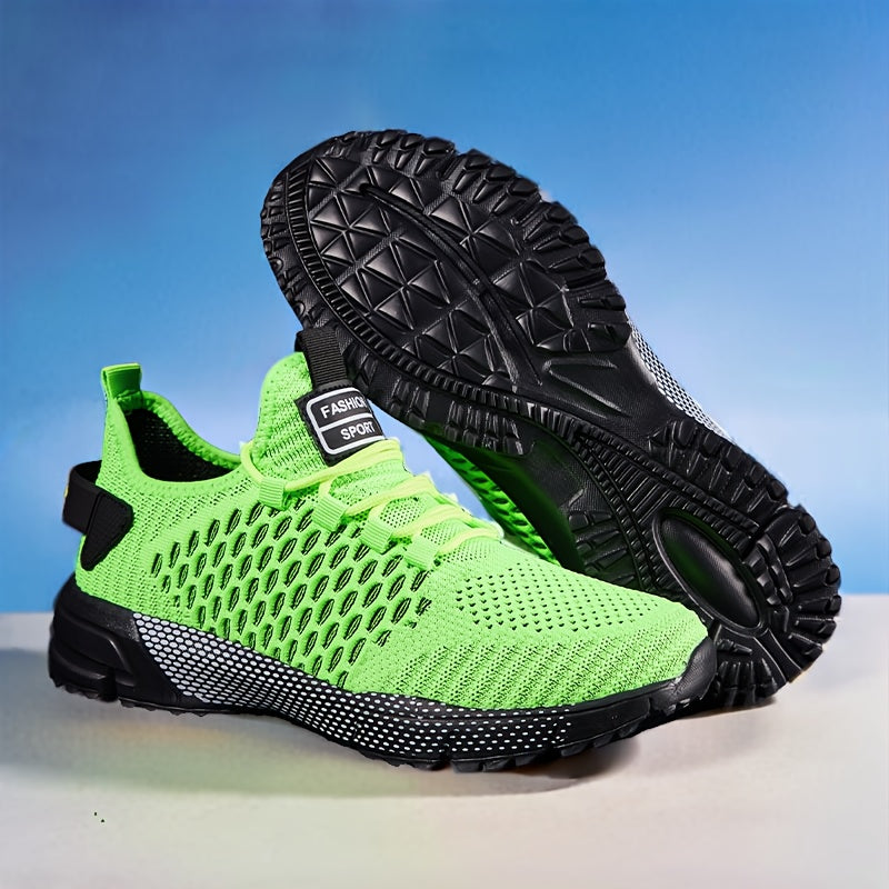 Mesh Athletic Sneakers Men Breathable Lightweight Running Shoes Jogging Fitness Daily Wear Sports Shoes Wide Size Selection