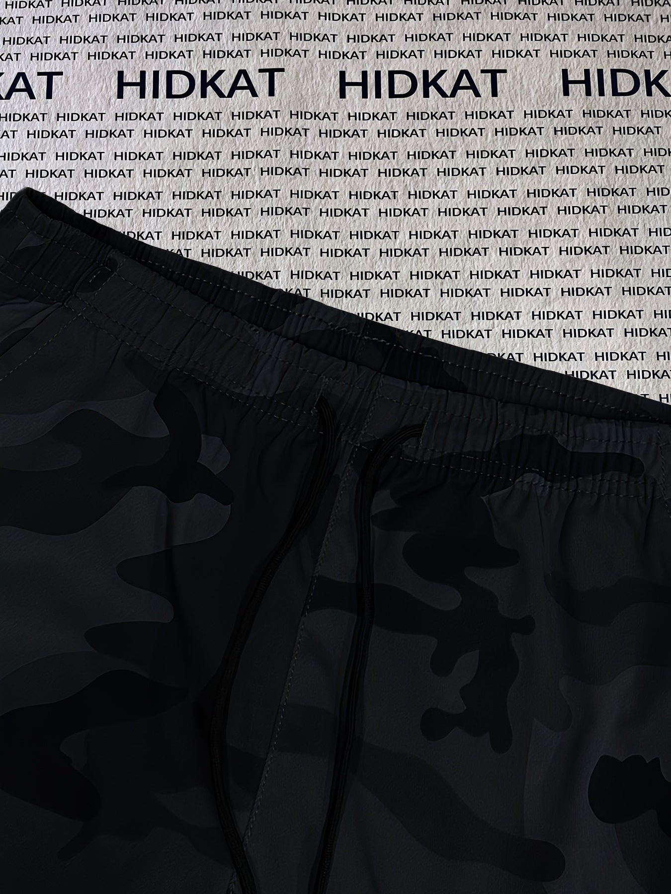 Women's Camo Cargo Pants Lightweight Breathable Hiking Camping Outdoor Long Pants Elastic Waistband Camouflage Trousers Summer Travel Casual Wear XS-XXL