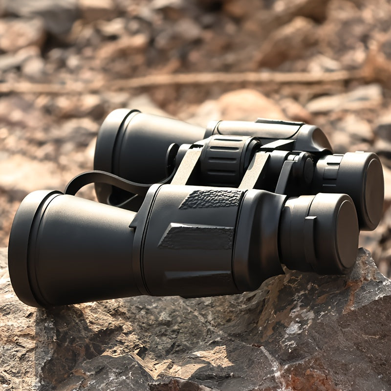 High-Powered Binoculars for Adults with Phone Adapter Bird Watching Travel Hiking Concerts Includes Carry Case and Strap Compact Lightweight Optics Black Green Mud