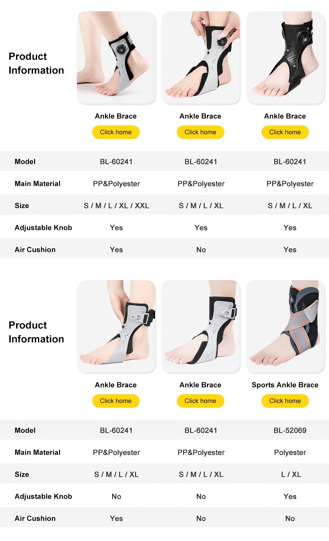 Foot Drop Corrector Brace with Airbag Support Breathable Ankle Brace BOA Strap Lace-Up Closure Triangle Support for Daily Wear Recovery Walking Left or Right Foot S-XXL