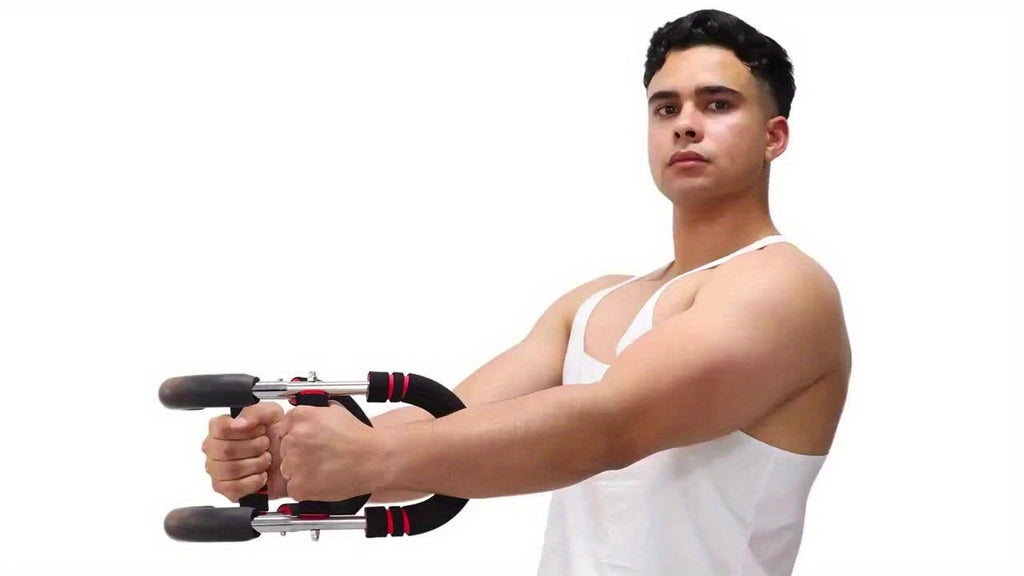 Arm Strength Trainer 3-Bar 3-Level Adjustable – Portable Detachable Forearm Chest Workout Device for Home Gym, Strength Training Muscle Building