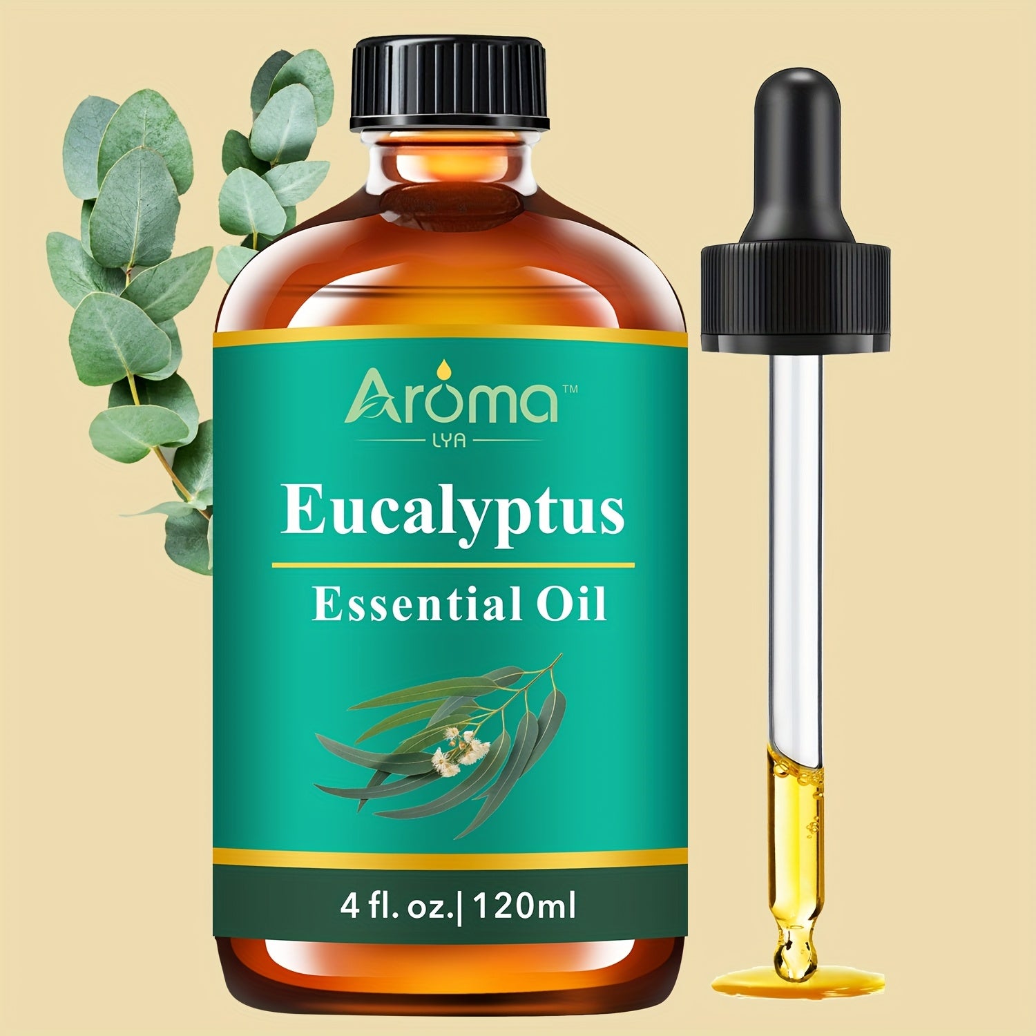 4 fl oz Pure Essential Oils Set – Lavender, Eucalyptus, Peppermint, Frankincense, Lemon, Sweet Orange & Coconut Vanilla | Aromatherapy Oils for Diffuser, Humidifier, Candles, Body & Car Air Freshener