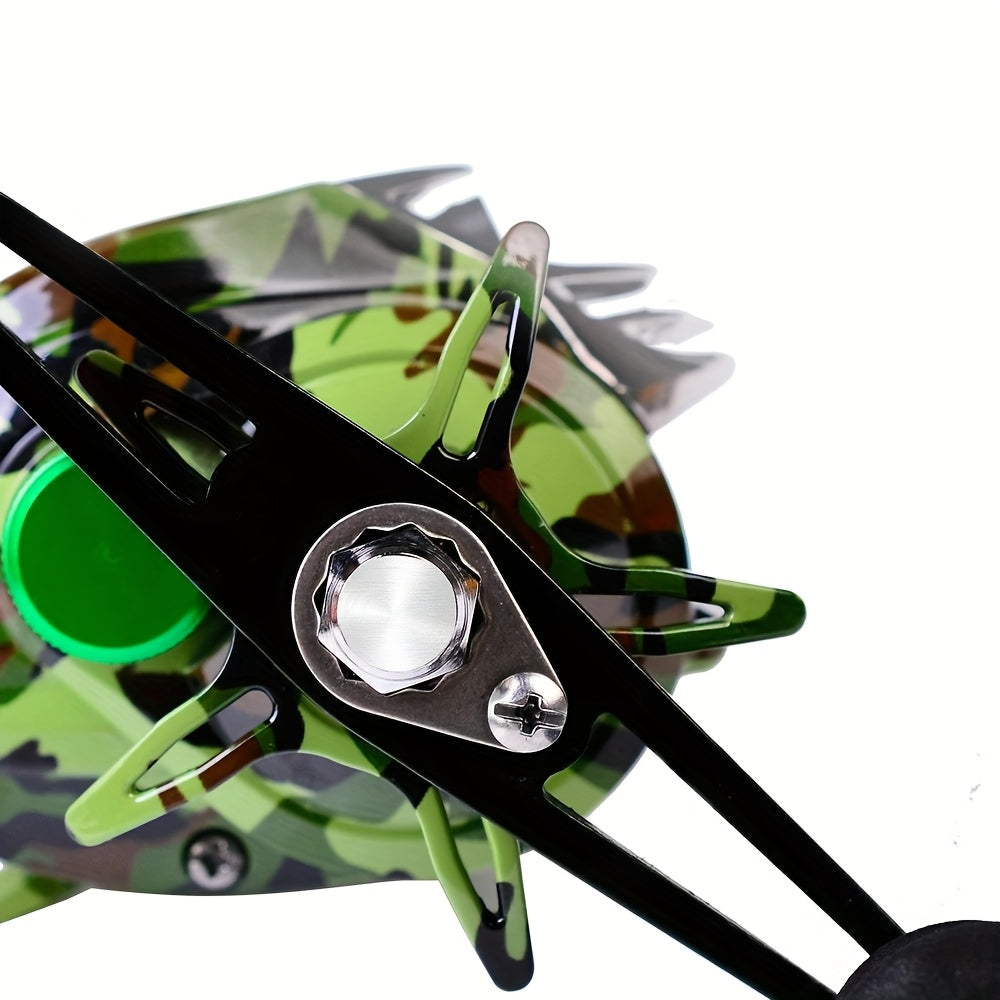 Classic Pro Speed Spool SLP Baitcast Reel – Left & Right Hand, Smooth Casting Fishing Reel for Bass & Freshwater, Black Gold & Black Red