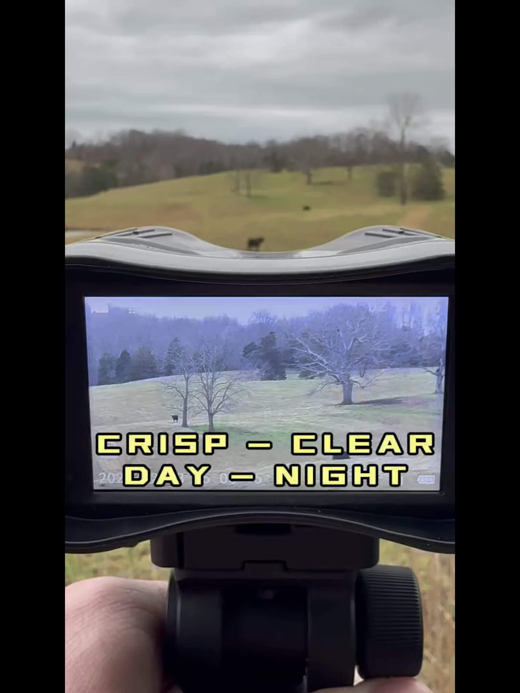 4K Night Vision Goggles for Adults – 64GB Memory Card, 3.2" Screen, 8X Digital Zoom for Hunting, Camping, Security & Outdoor Night Vision Binoculars