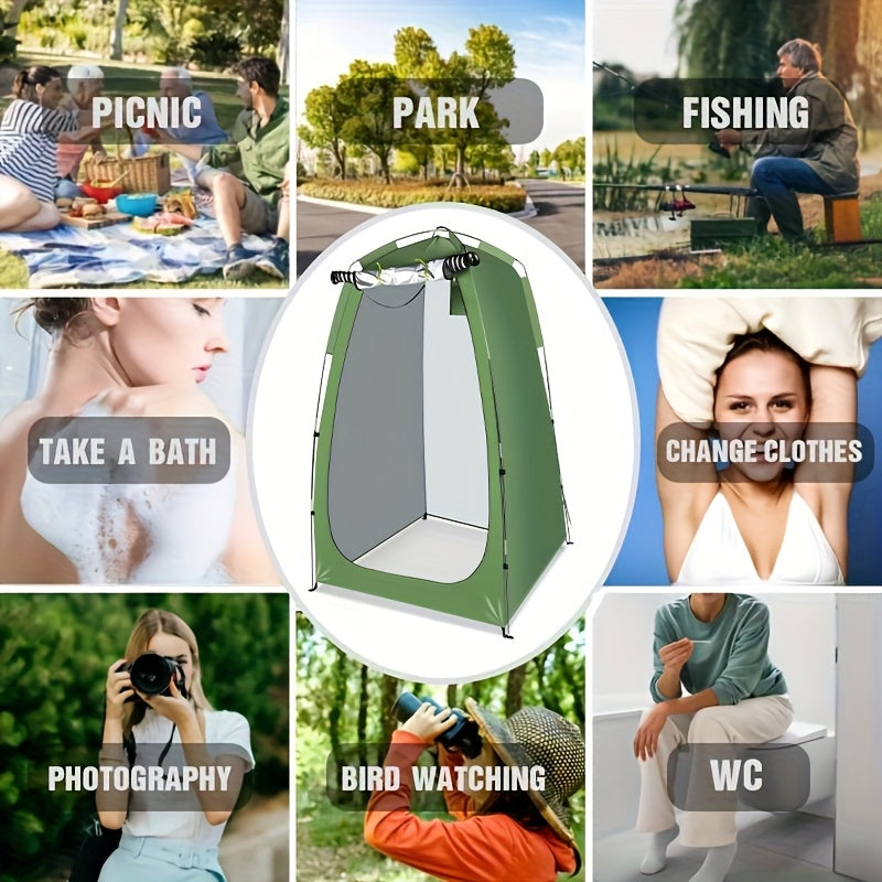 Portable Privacy Shower Tent for Camping – Outdoor Changing Room, Toilet Shelter & Shower Enclosure for Hiking, Beach, Backpacking & Campsite Use