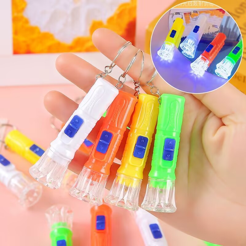 Mini Flashlights Set of 12 – Colorful Small Pocket Flashlights for Emergency, Camping, Kids & Holiday Gifts, Christmas Stocking Stuffers