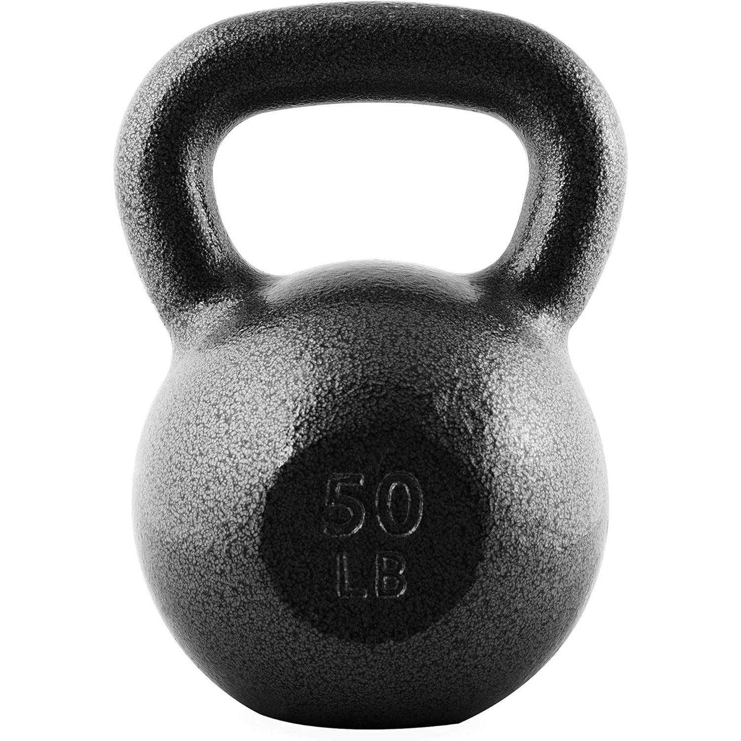 Cast Iron Kettlebell 10 25 35 50 70 LB Hammerstone Painted Flat Bottom Wide Handle – Home Gym Strength Training CrossFit HIIT Full Body Workout Weight