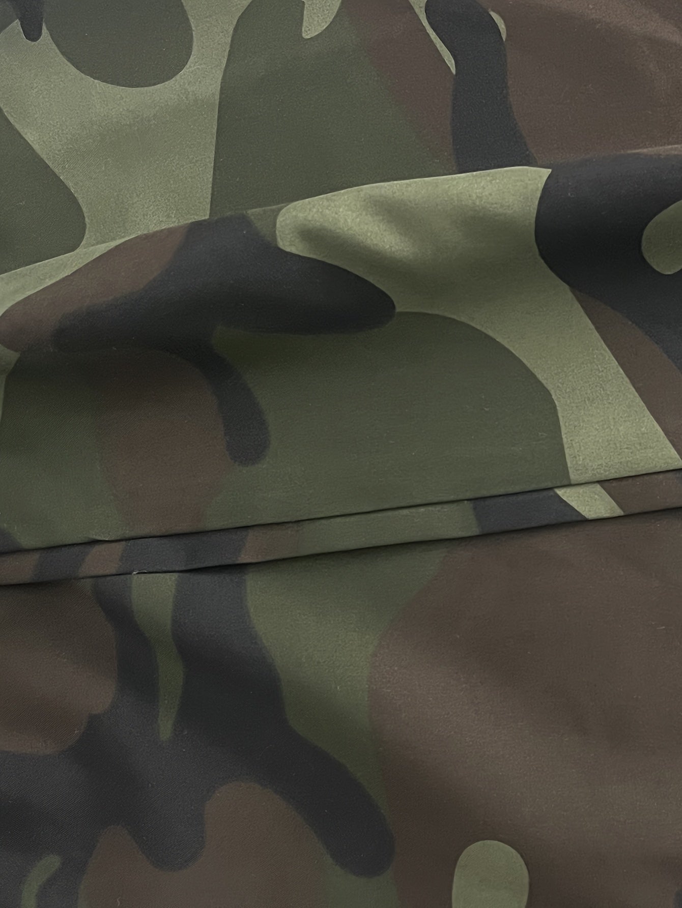 Women's Camo Cargo Pants Lightweight Breathable Hiking Camping Outdoor Long Pants Elastic Waistband Camouflage Trousers Summer Travel Casual Wear XS-XXL