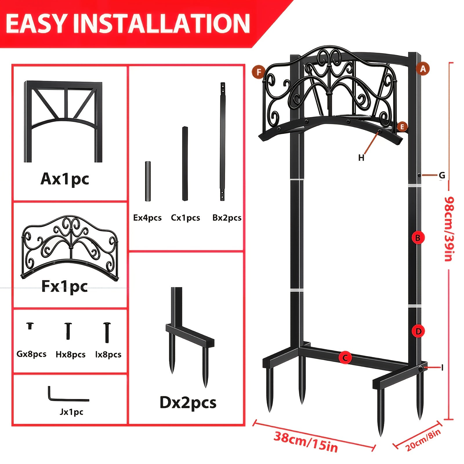Garden Hose Holder Outdoor Wall Mount & Freestanding Hose Reel Rack – Heavy Duty Metal, Rust-Resistant, Multi-Style Options for Lawn Patio Yard