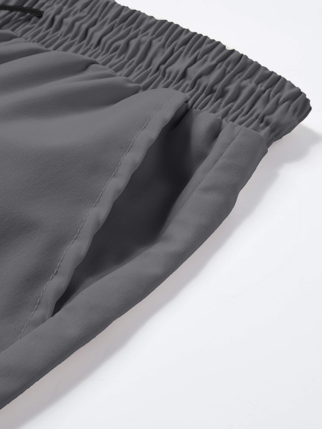 Women's Wide Leg Cargo Pants Elastic Waist Drawstring Multiple Pockets Loose Comfy Casual Trousers for Street Style Hiking Jogging Daily Wear All Season Beige Black Dark Gray Khaki XS-XXL