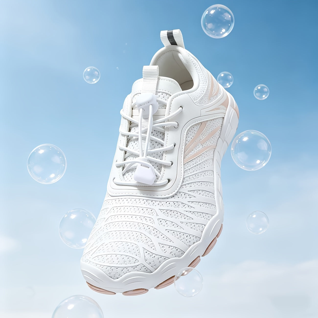 Women's Barefoot Hiking Shoes Breathable Lightweight - Sports Outdoor Beach Seaside Shoes Fashionable Versatile, Sizes US 6-11, Red Blue White Black Pink